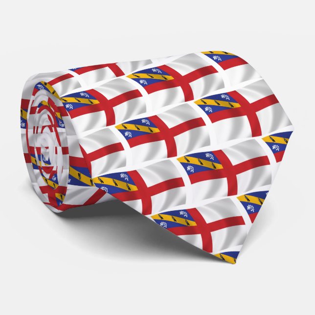 Gravata Herm Flag Tie (Rolled)