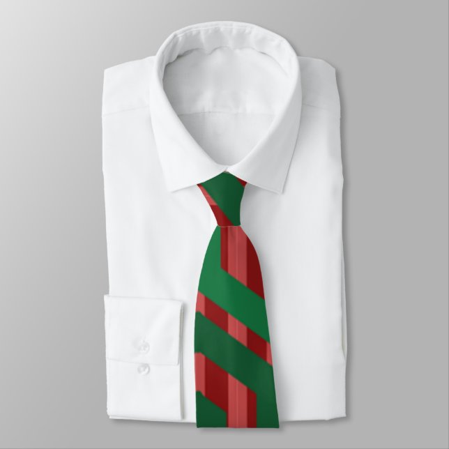 Gravata Hexágonos de Natal (Amarrado)
