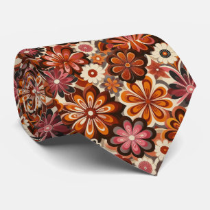 Gravata Hippy Flower Power
