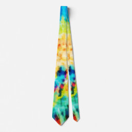 Gravata *~* Hipster Rainbow Psicodélico Retro Tie Dye Tie