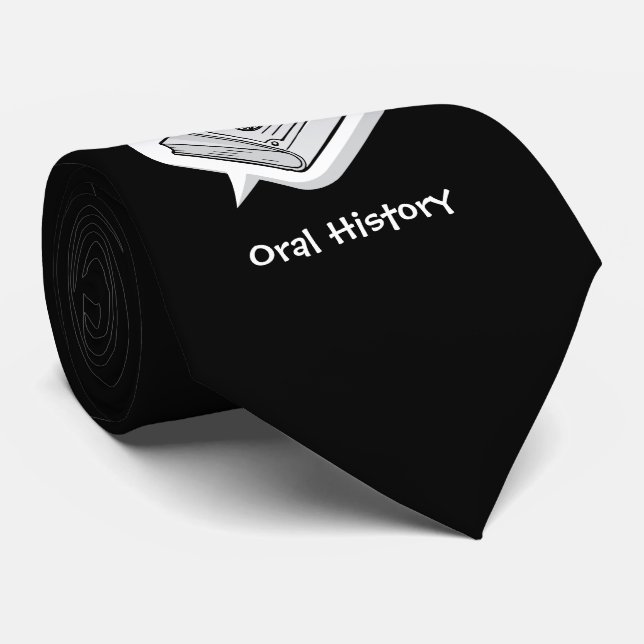 Gravata História Oral (Rolled)