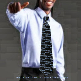 Gravata HNY-Blue Diamond