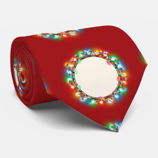 Gravata Ho Ho Ho ampolas de Natal