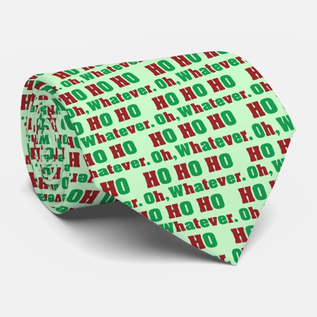 Gravata Ho Ho Ho O Que Seja (Rolled)