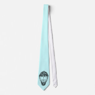 Gravata Hockey Goalie Mask Tie