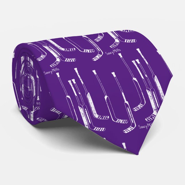 Gravata Hockey Goalie Sticks Purple (Rolled)