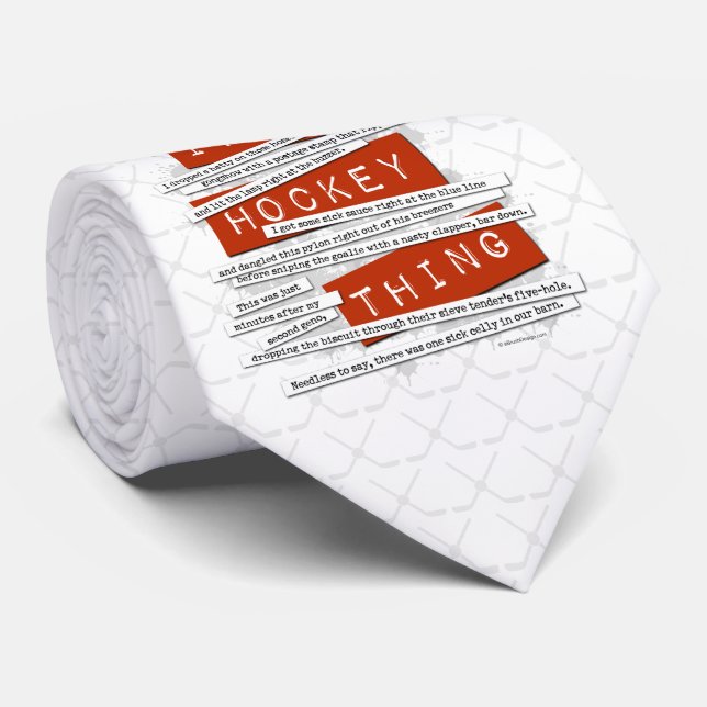 Gravata Hockey Slang (Rolled)
