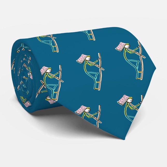 Gravata Hod Carrier Stickman (Rolled)