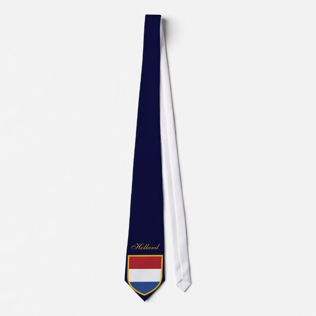 Gravata Holanda Flag Neck Tie (Frente)