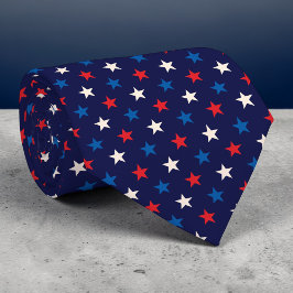 Gravata Holiday - Fourth of July Stars Necktie