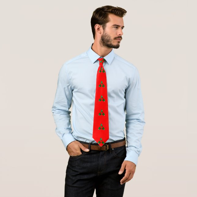 Gravata Holly Red Necktie (In Situ)