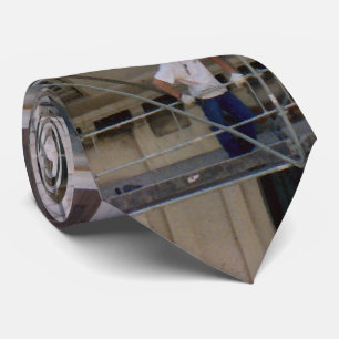 Gravata Homens no andaime