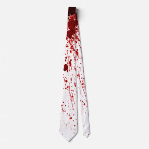 Gravata Horro Gótico de Vampiro de Vampiro de Tie Splatte