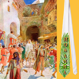 Gravata HOSANNA Neck Tie para Palm Sunday