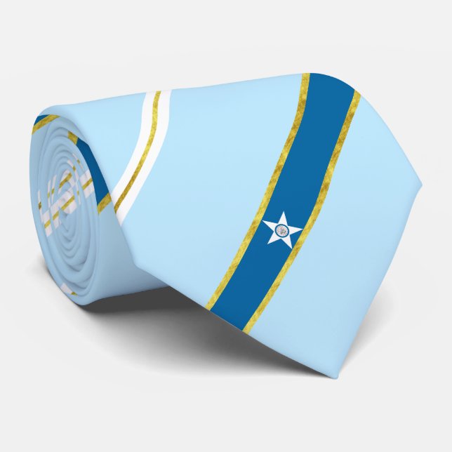 Gravata Houston, cidade de pavilhão, Neck Tie (Rolled)
