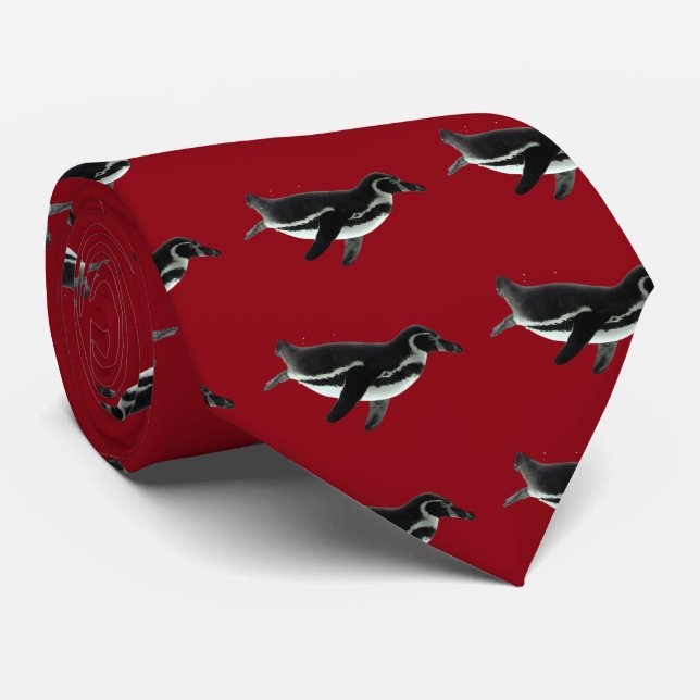 Gravata Humboldt Penguin (Rolled)
