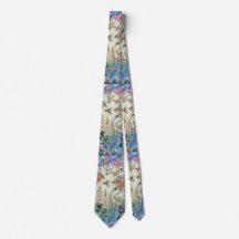 HUMMINGBIRD e Flores Rosa, Necktie