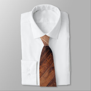 Gravata Humorous Wood-look