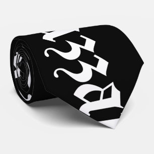 Gravata Huzzah! {Tipografia medieval}