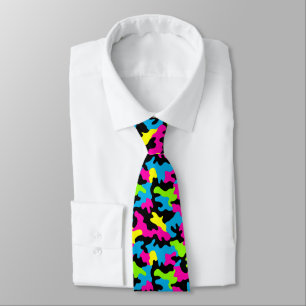 Gravata Ideias de Presentes Edgy Estampa Camuflada