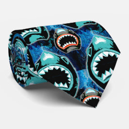 Gravata Ilustração de Cartoons Engraçado de Skark Mania