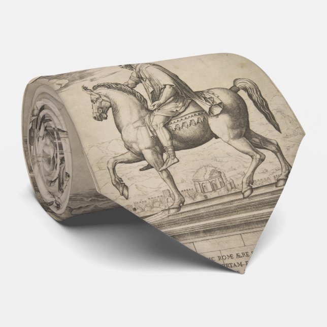 Gravata Ilustração de Marcus Aurelius do imperador do (Rolled)