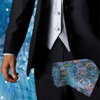 Gravata Impressão abstrato