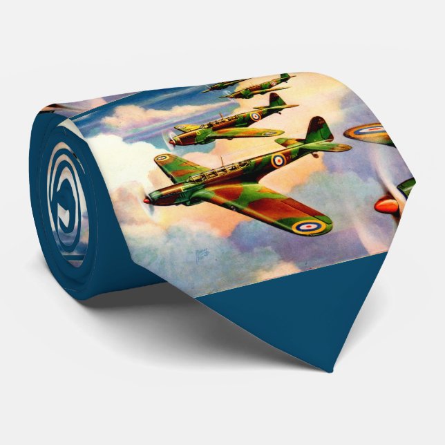Gravata impressão de bombardeiro médio Fairey Junior britâ (Rolled)