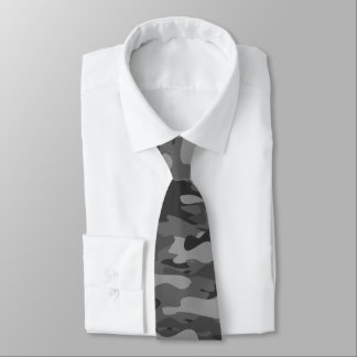 Gravata Impressão do padrão de camuflagem militar do exérc