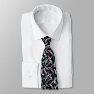 Gravata Impressão Floral Tie masculino