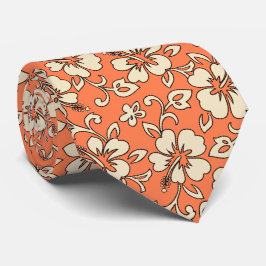 Gravata Impressão havaiano de Pareau do hibiscus de Malia