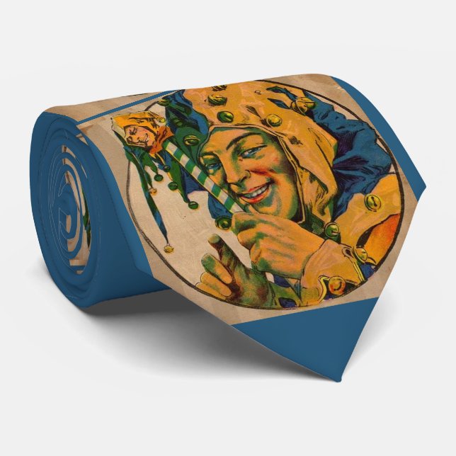 Gravata impressão jester (Rolled)