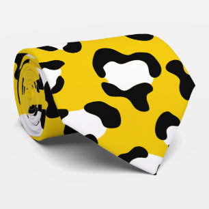 Gravata Impressão Leopardo, Manchas Leopardo, Leopardo Ama
