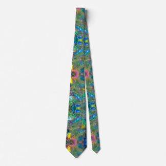 Gravata Impressão Opal Gemstone Tie