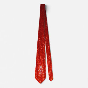 Gravata Impressão Vermelho Personalize Seu Presente De Ca