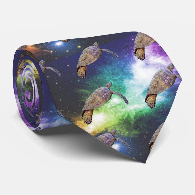 Gravata Impressões de tartaruga marinha (Rolled)