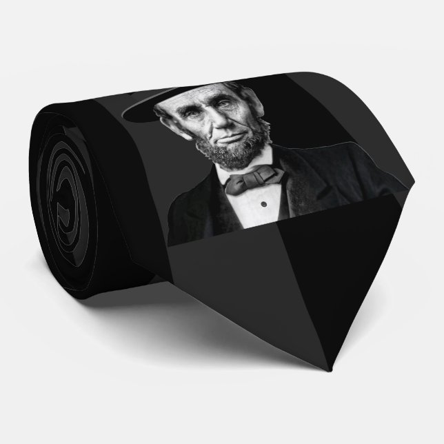 Gravata Indicação de forma presidencial de Abraham Lincoln (Rolled)