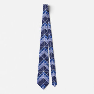 Gravata Indigo Tangram Tie