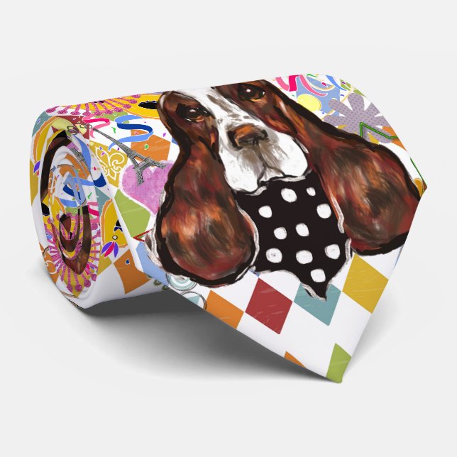 GRAVATA INGLÊS SPRINGER SPANIEL (Rolled)