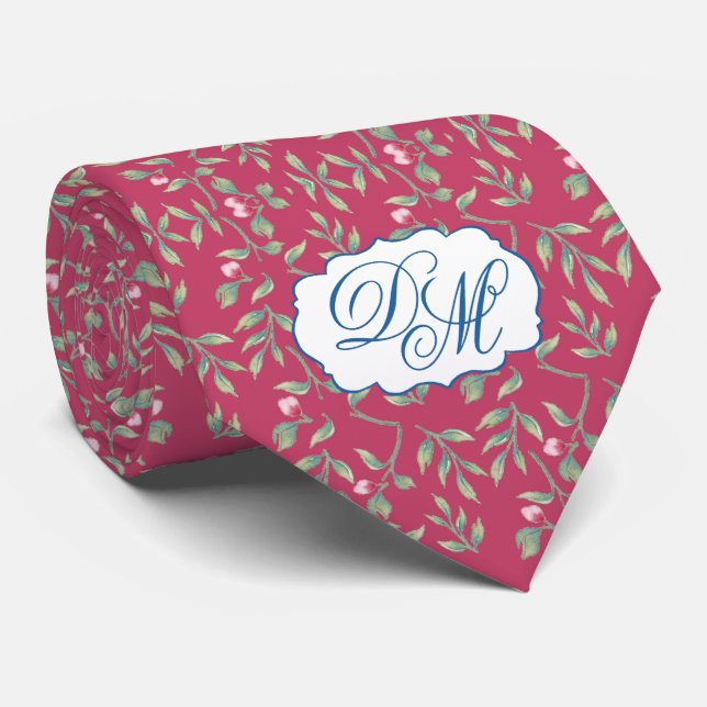 Gravata Innuendo Pink Wedk Keepsasak Tie (Rolled)