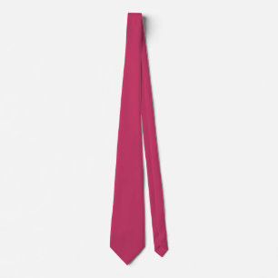Gravata Innuendo Rosa Escuro, Cor Sólida, Rosa Rosa