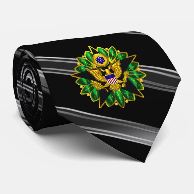 Gravata Insígnia do Estado-Maior do Exército  (Rolled)