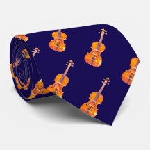 Instrumento Musical Violinos Estampado Azul Marinh