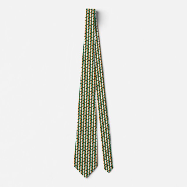Gravata Irish Flag Hearts Tie (Frente)