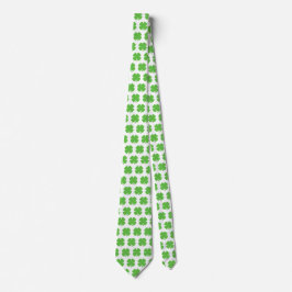 Gravata  Irish Shamrock Neck Tie