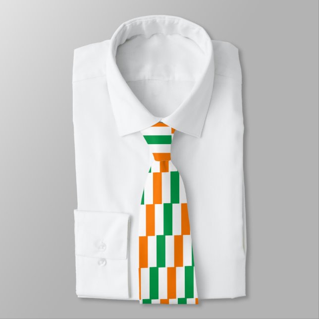 Gravata irlanda-Flag (Amarrado)