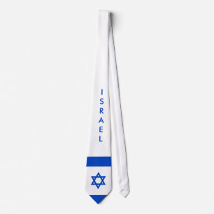 Gravata Israel personaliza o laço da bandeira