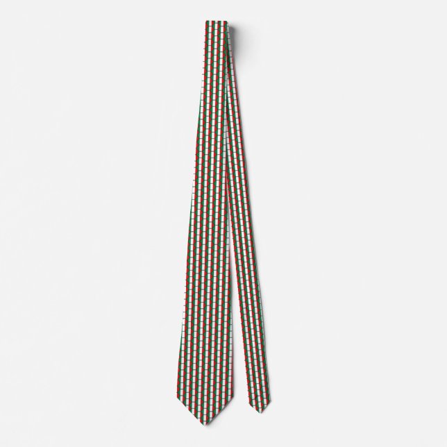 Gravata Itália Flag Honeycomb Tie (Frente)