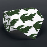 Gravata Jacaré<br><div class="desc">Um design digital da arte do jacaré original.</div>