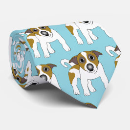 Gravata Jack Russell Terrier Dog Design